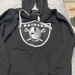 Antigua Black Raiders Hoodie Sweater